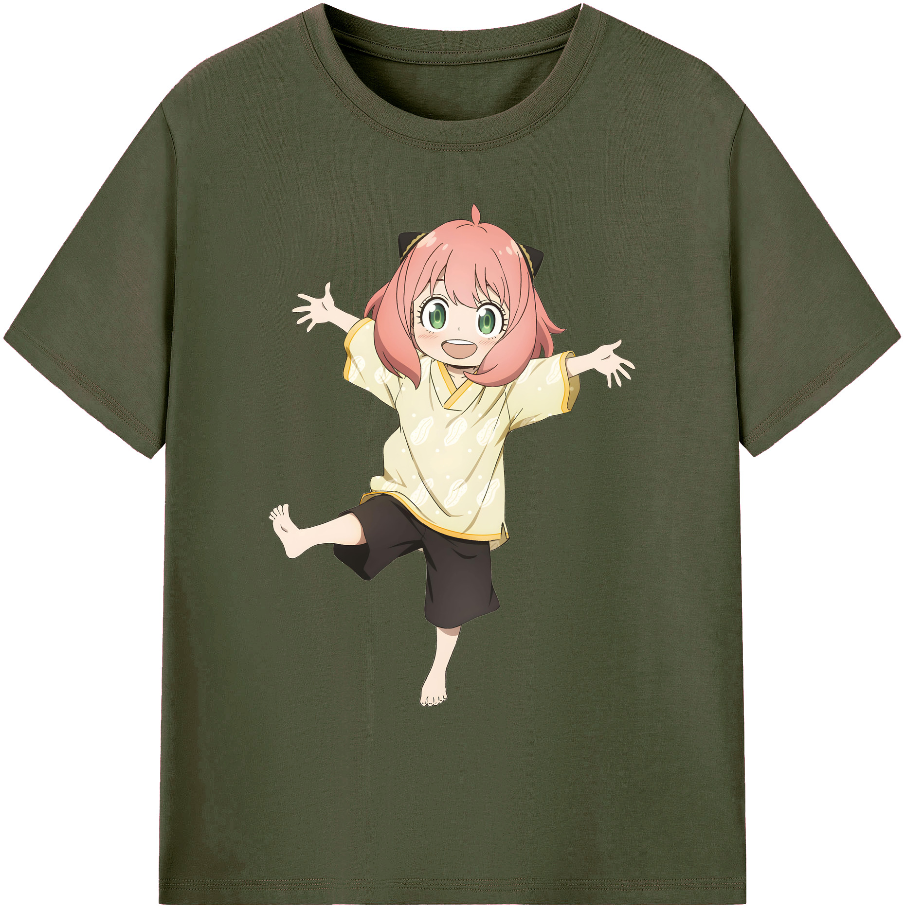 （画像用） SPY×FAMILY间谍家家酒 綿100％ メンズ半袖Tシャツ｜肌触りやわらか＆通気性